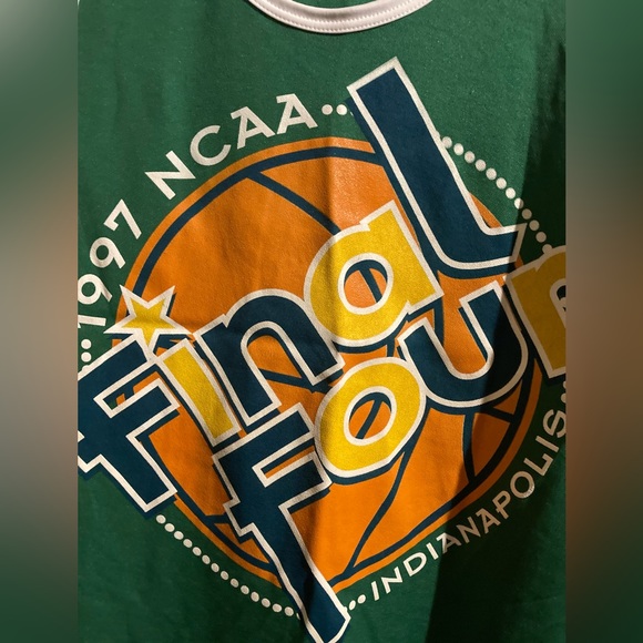 Vintage Mens Siz XL Playerz Varsity Teamwear 1997 Final Four Indianapolis Jersey - Picture 4 of 16